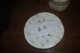 50x Sanding Discs 225mm 9” 180-grit and 240-grit