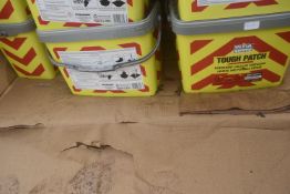 *ten tubs of ultra crete tough patch permanent col