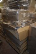 *Pallet containing a large quantity of boxes