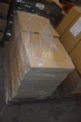 *Pallet containing a large quantity of small boxes
