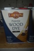 1x 5L of Liberon Pallet Wood Dye Ebony