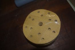 100x Sanding Discs 150mm 6” 60-grit 240-grit