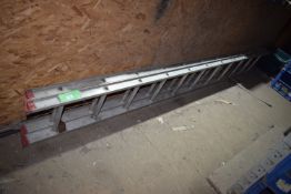 *Eleven Tread Two Section Ladder