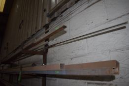 *Contents of Top Two Shelves to Include Various Lengths of Box, Angle, and Aluminium Angle