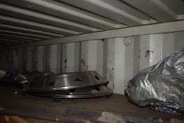 *Contents of Two Shelves to Include Wheel Trim and Bumper Trims