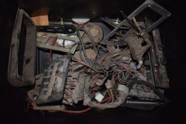 *Box of Assorted Dashboard Parts