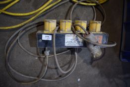 *110v Four Way Splitter