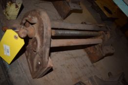 *Wood Bench Vice with 9” Jaws