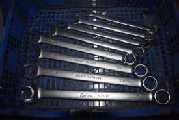 *Blue-Point 8pc Combination Spanners Set 9/16” to 1”