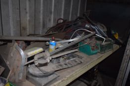 *Contents of Two Shelves to Include Assorted Seals, Fixtures, Welding Rods, etc.