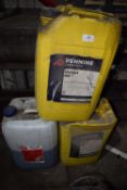 *2x 25L of Unisol Soluble Metalworking Fluid, and a Part 25L Tub of Plus 10 Heavy Duty Solvent