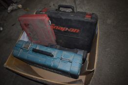 *4x Assorted Empty Tool Cases