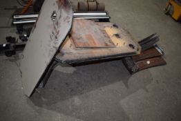 *Wood Effect Table and Side Leg Panelling for Retro/Vintage Coaches