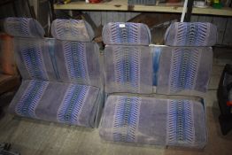 *2x Retro Coach Two Seats