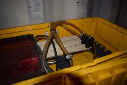 *Box Containing Carpet Tiles, Pressure Pipe, etc.