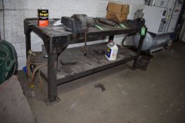 *Metal Workbench 180x80cm x 84cm high with Record No.3 and No.5 Vices (Contents not included)