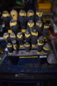*Stanley Tool Rack Containing Assorted Screwdrivers and Torques