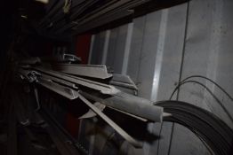 *Contents of Two Shelves to Include Assorted Metal Sections and Trim