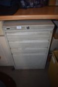 *Silverline Grey Four Drawer Filing Cabinet and Contents