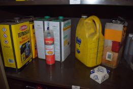 *Contents of Shelf to Include Wax Oil, Floor Oil, etc.