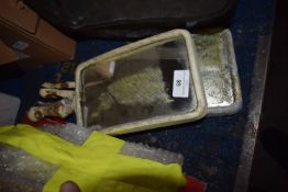 *3x Mirror Heads 20x13cm