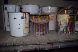 *Quantity of Assorted Thinners, Sanding Filler, Paints, etc.