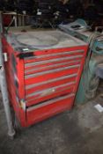 *Seven Drawer Tool Chest on Castors