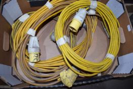 *Box of 5x Assorted 110v Extensions