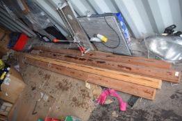 *4x Lengths of Wooden Banister Rails