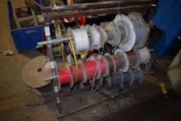 *Large Quantity of Assorted Reels of Cable