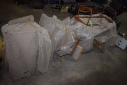 *~10 Bus Chair Base Frames (Powder Coated)