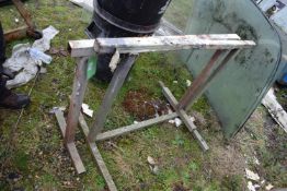 *Pair of Trestles 110cm wide x 85cm tall