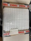 600 x 400 White Radiator (new and sealed)