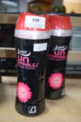 2x Lenor Unstoppables In-Wash Scent Booster 375g