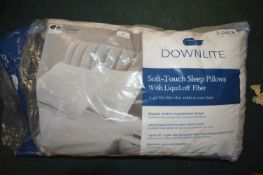 *Downlite Soft Touch Sleep Pillows 2pk