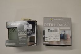 *Absodry Moisture Absorber, and Refill Bags
