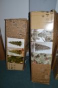 *2x Assorted 7.5ft Christmas Trees