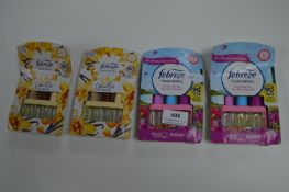 4x Febreze Plug Refills