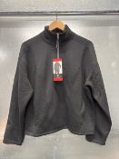 *Spyder Active Black Half Zip Top, Size - M