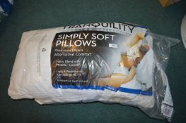 *Tranquillity Sterling Collection Simply Soft Pillow 2pk