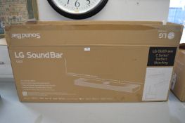 *LG OLED Evo USC9 Soundbar with Subwoofer and Wall Bracket