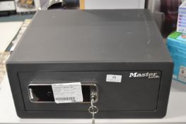 *Master Lock Biometric Safe with Key