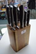 *Henckels 10pc Knife Block Set