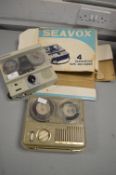 Vintage Seavox Transistor Tape Recorder, plus Miny Tape Recorder