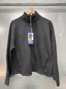 *Spyder Active Black Half Zip Top, Size - L