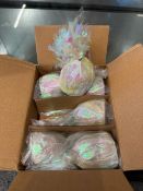 Box of 6 Iridescent White Balloon Weights