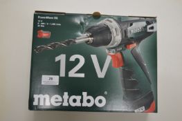 *Metabo 12v Drill