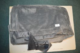 *Kirkland Grey Plush Throw