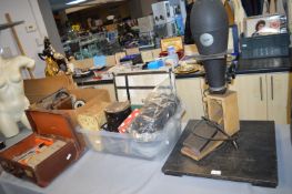 Assorted Vintage Photographic Equipment Including Enlarger, etc.