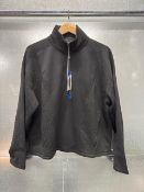 *Spyder Active Black Half Zip Top, Size - L